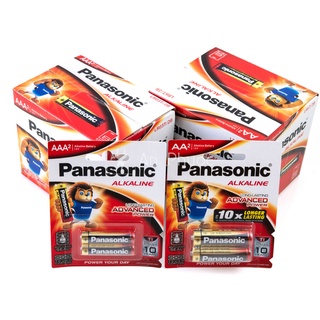 Pin tiểu AA Panasonic Alkaline LR6 - LR6T/2B (size lớn, vỉ 2 viên)