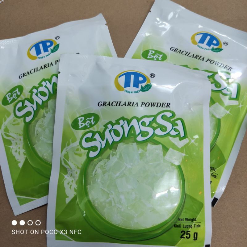 Bột Sương Sa TP gói 25gr - làm sương sa sương sáo rất ngon