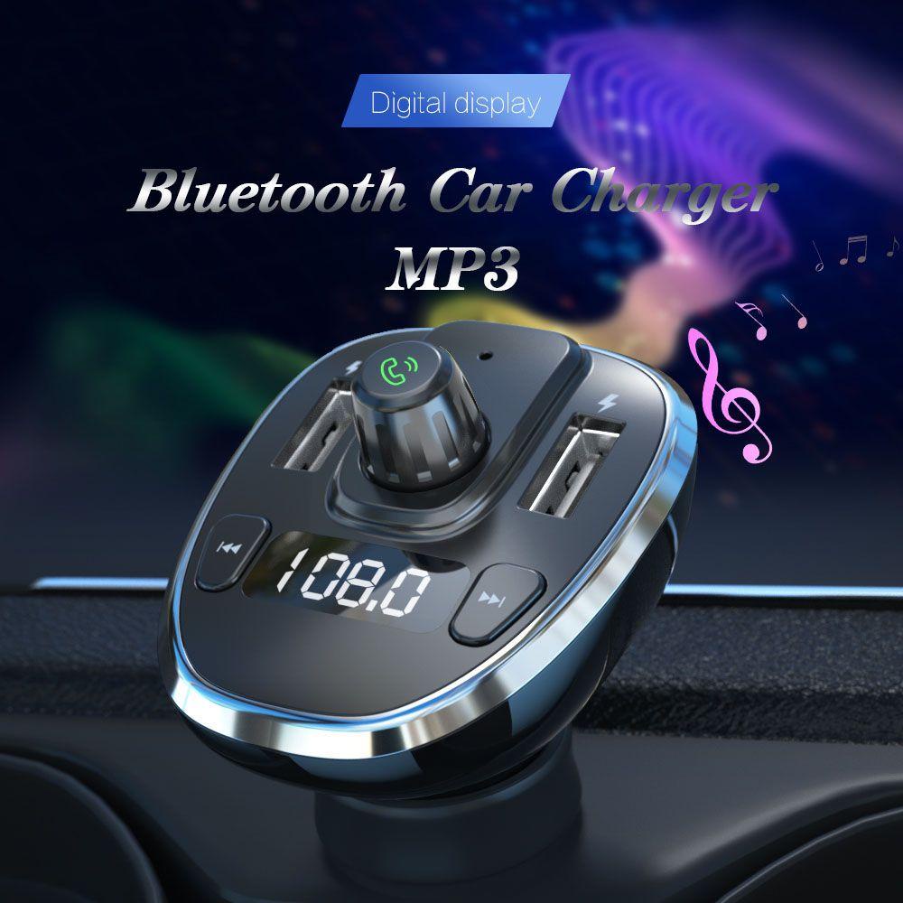 Củ Sạc Xe Hơi GLENES Tích Hợp Đài FM Cổng USB Chất Lượng Cao