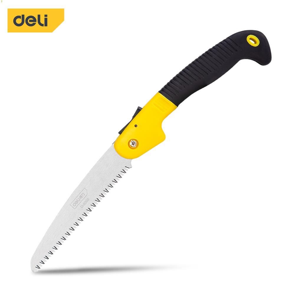 [LIFEDL157] Cưa Cầm Tay Deli Cao Cấp - Có Thể Gấp Gọn Tiện Lợi, An Toàn - Chất Liệu Chống Mòn, Gỉ - DL6006 .