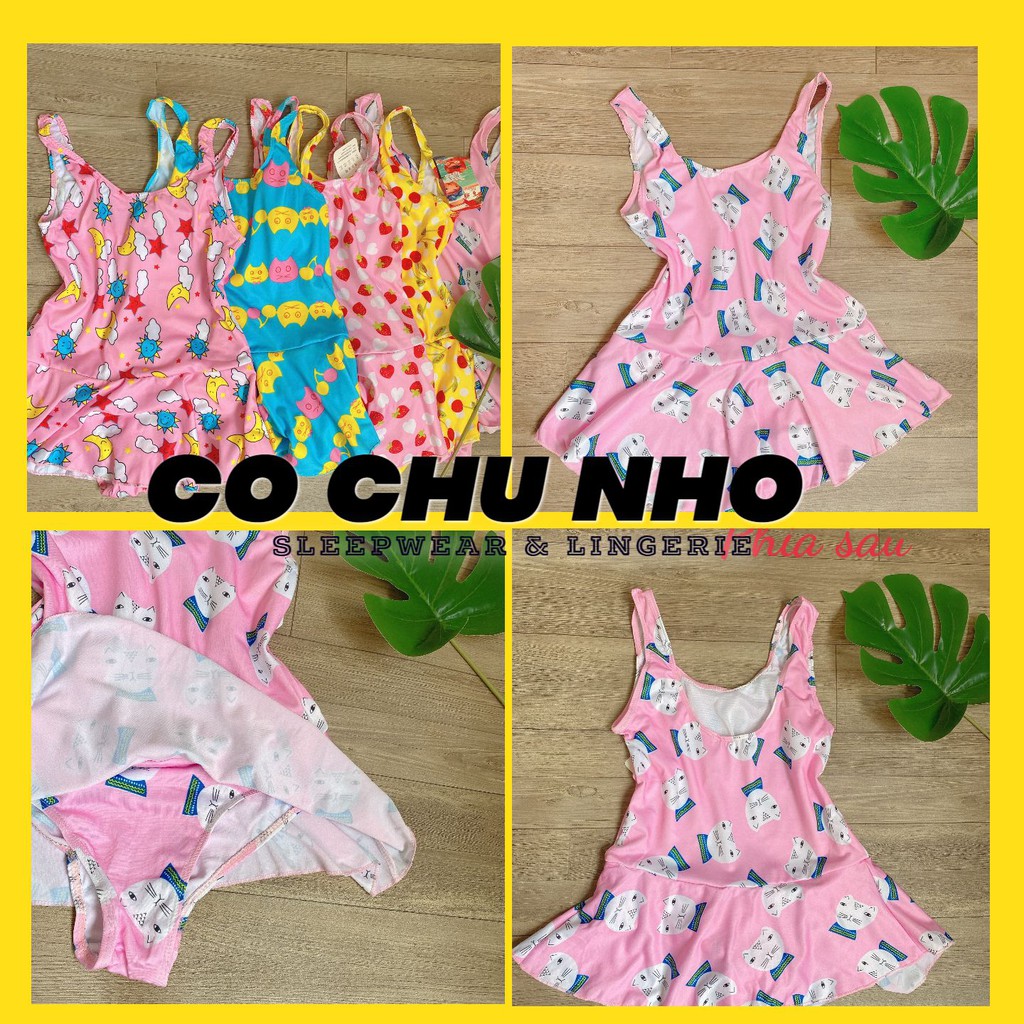 Q11.HCM (Size 14kg - 20kg) - Bộ Bơi Trái Dâu 1 Mảnh  - đồ bơi cho bé gái - đồ bơi dễ thương cho bé