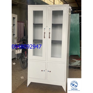 Tủ hồ sơ có kiếng 1m8x90 (HCM)