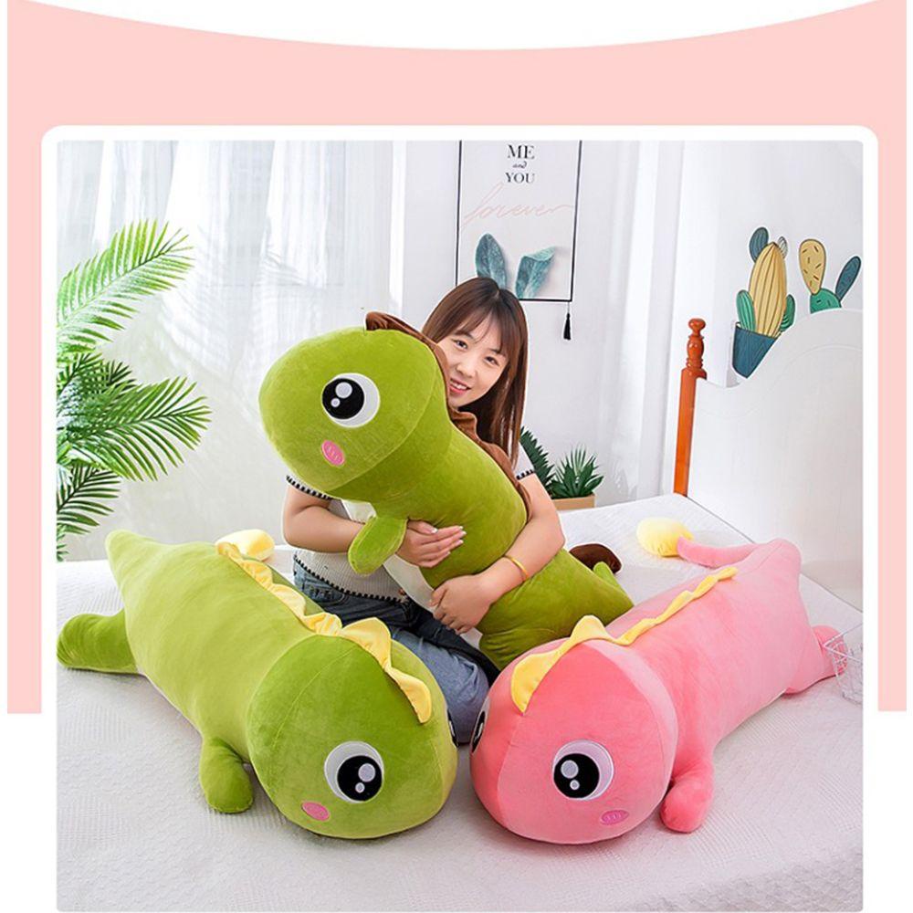 Gối Ôm Hình Khủng Long Mắt To Nhồi Bông Dễ Thương Dùng Làm Quà Tặng Sinh Nhật Cho Bé