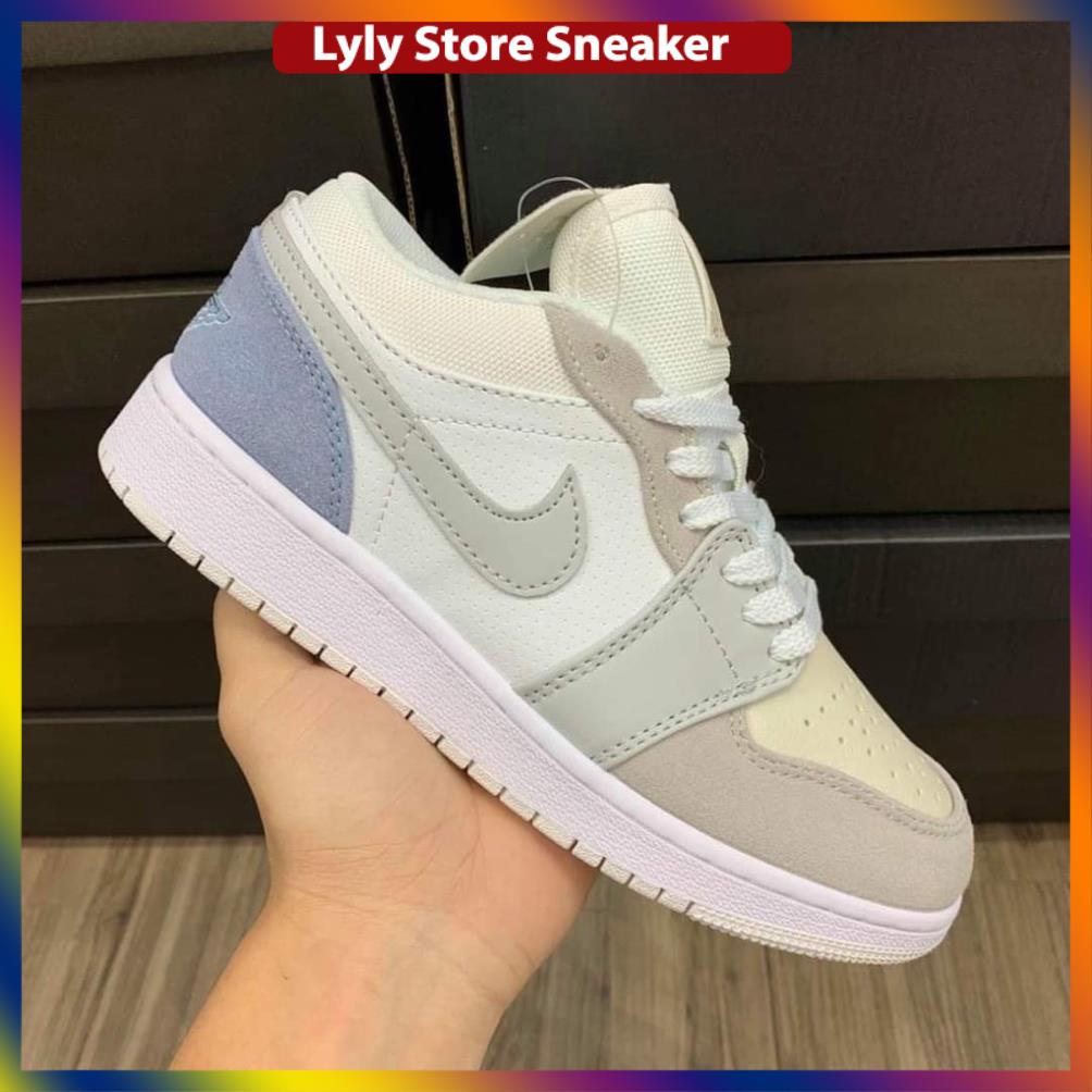 Giày JORDAN 1 PARIS , giày thể thao jodan màu xám xanh nam nữ 2021 - Nguyễn Tình sneaker