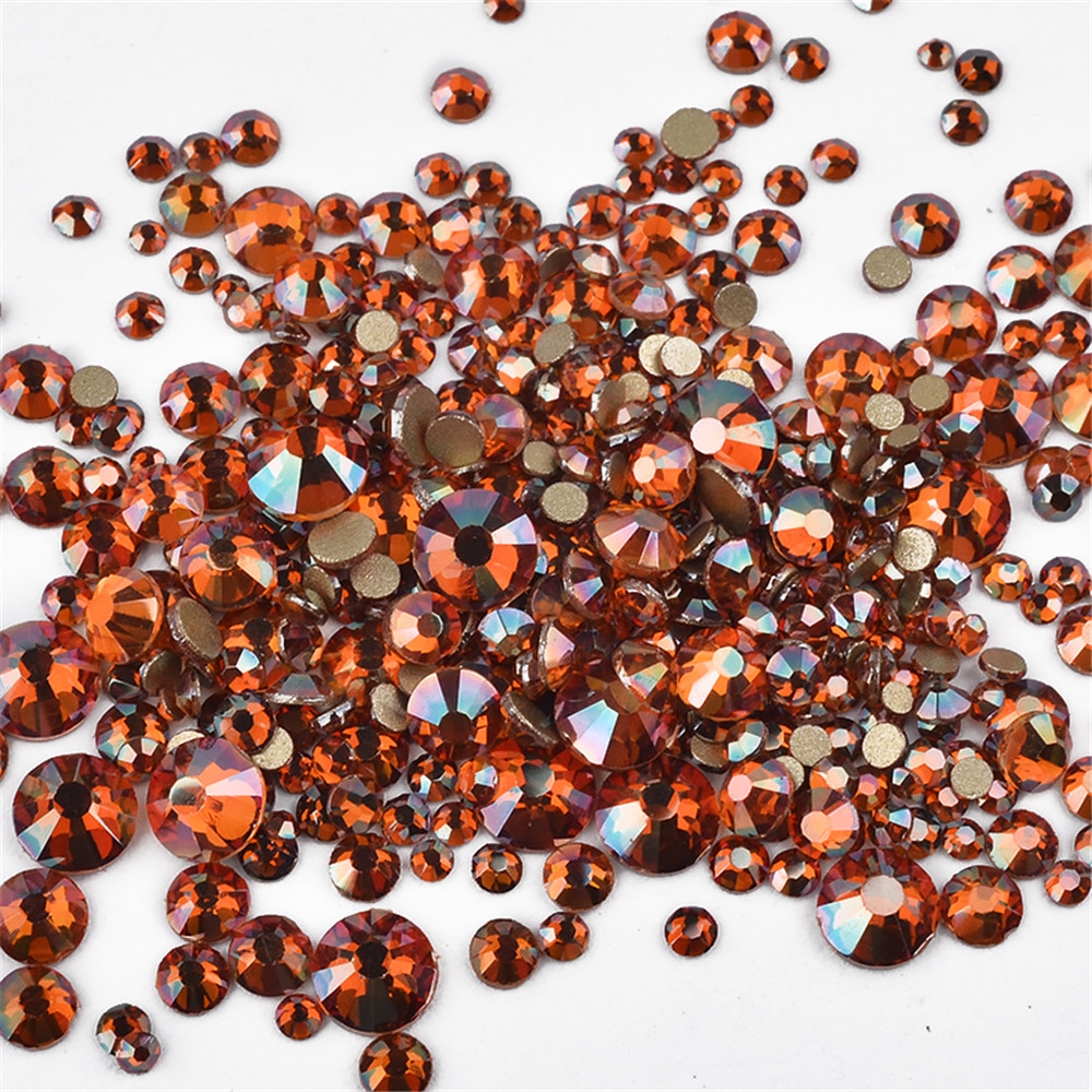 Túi hạt pha lê giả trang trí móng nghệ thuật