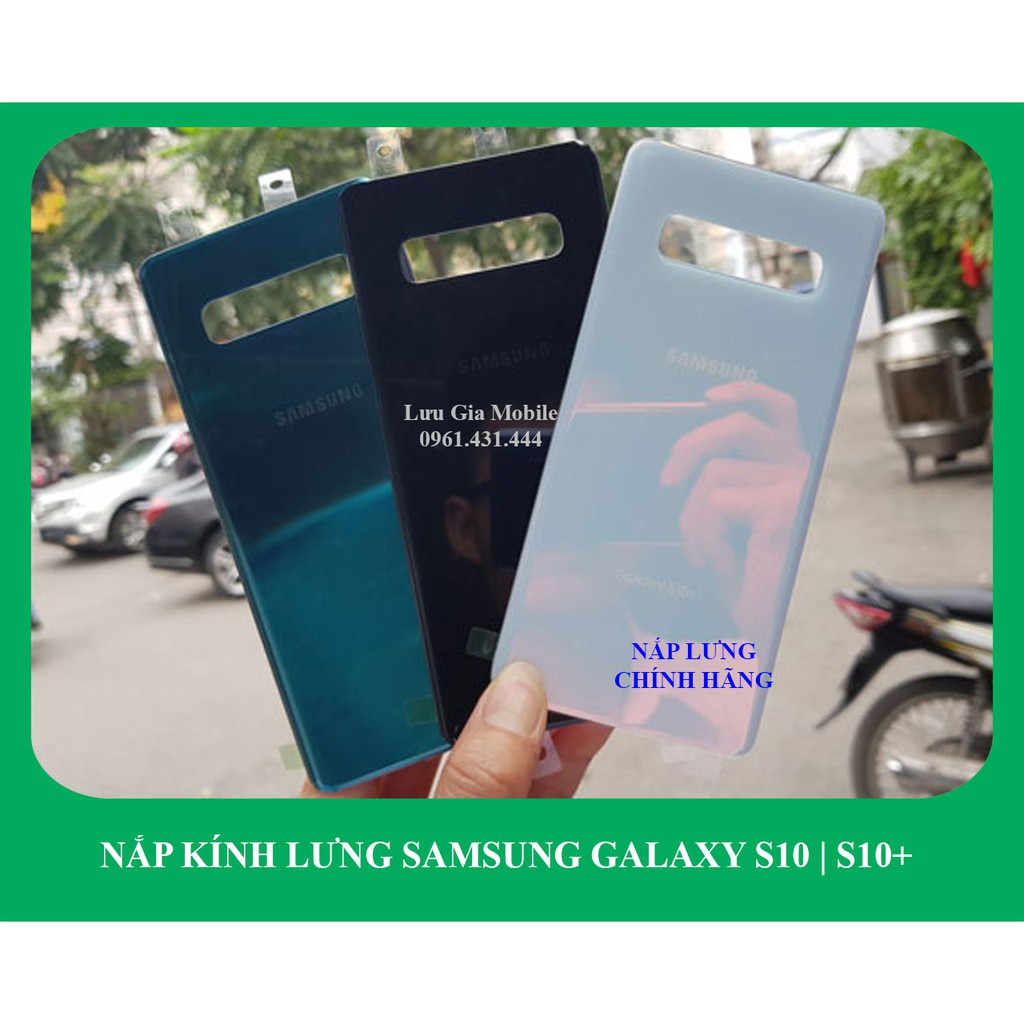 Nắp kính lưng Samsung Galaxy S10 G973 | Galaxy S10+ G975 chính hãng