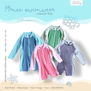 Bộ body bơi dài tay chống nắng Hrnee collection cho bé