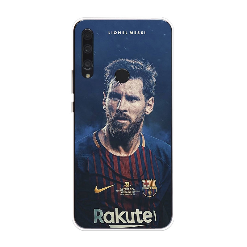 Ốp lưng TPU mềm Huawei Honor 9X / Honor 9X Premium / Honor 9X Pro C.Ronaldo Messi Hoa văn