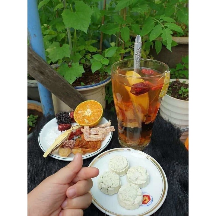 Trà Lipton cam thảo xí muội thơm ngon giải nhiệt