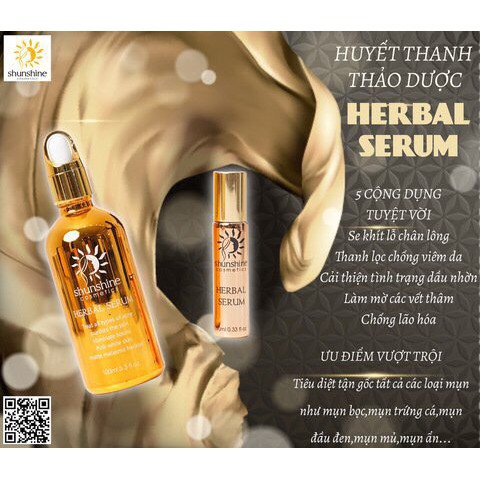 Shunshine cosmetics serum dưỡng da, tái tạo da - herbal | BigBuy360 - bigbuy360.vn