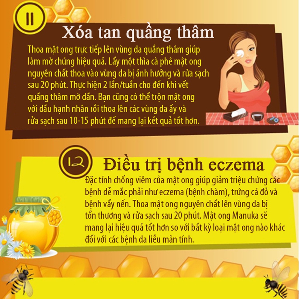 1 Lít Mật ong hoa nhãn Đặc sản Hưng Yên - Mật ong nguyên chất hoa nhãn - Nông sản sạch Tây Nguyên