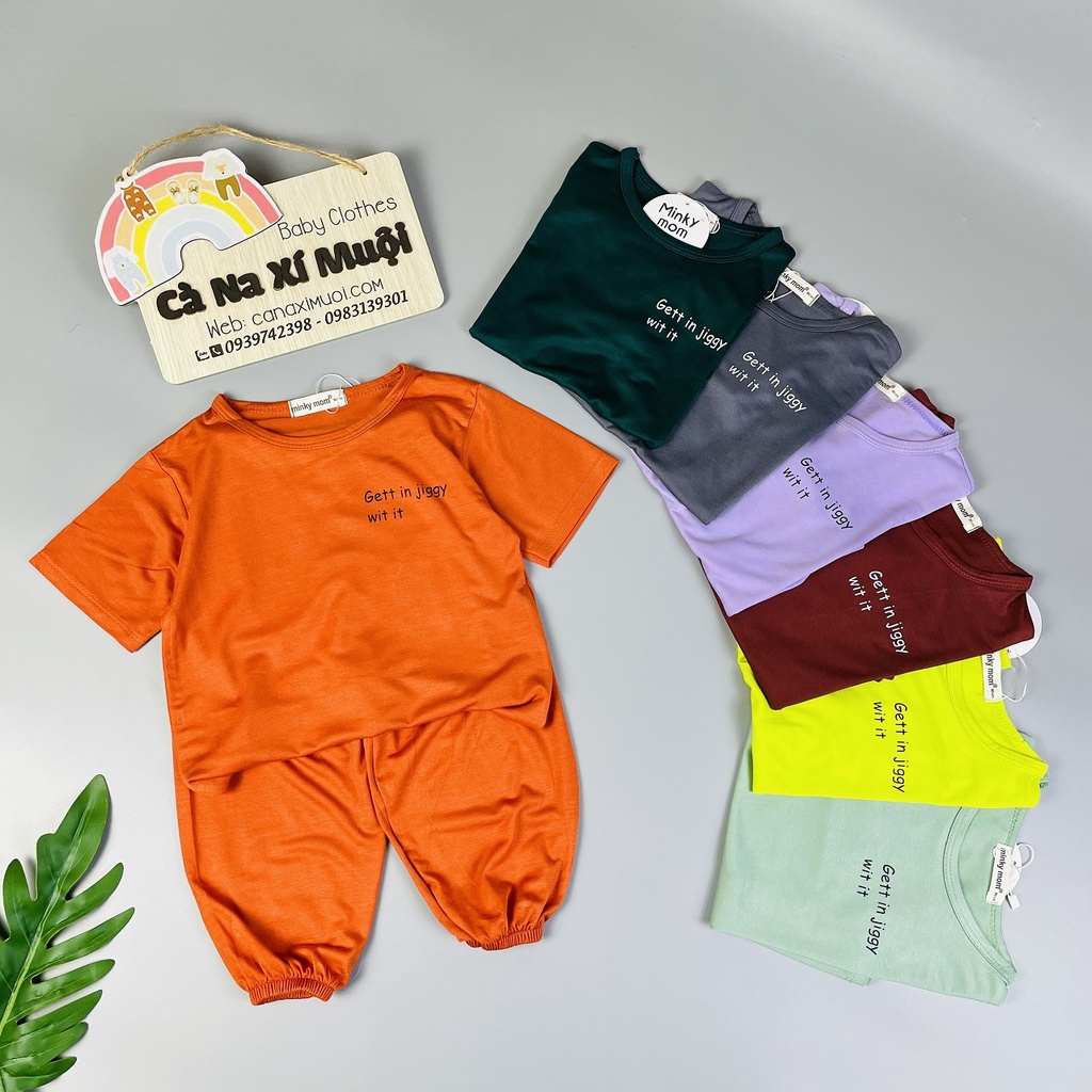 Bộ ALIBABA Thun Lạnh Size(9-26Kg)FREE SHIPDể Thương Cho Bé Gái Bé Trai, Đủ Màu