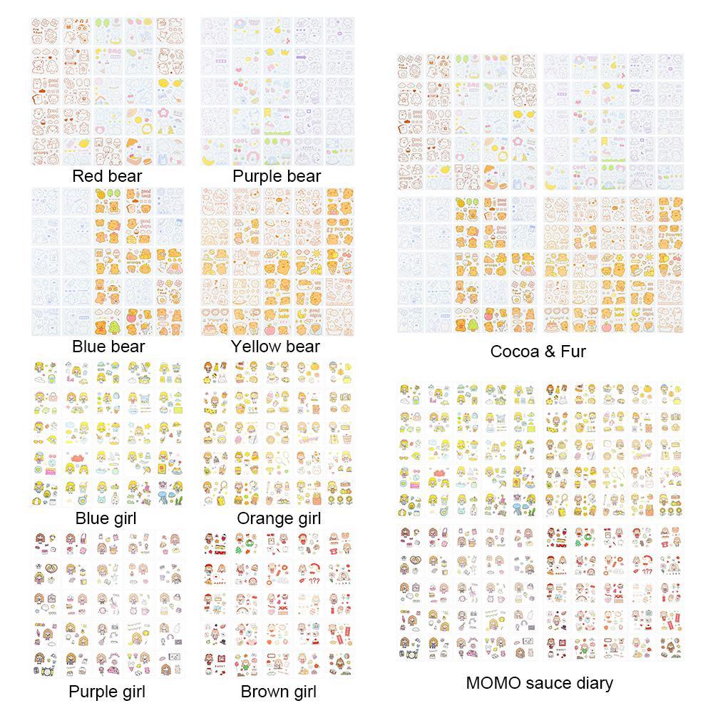 Sticker Dán Trang Trí Hộp Quà Chống Thấm Nước DIY