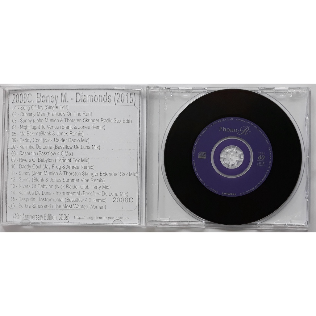 Bộ 6 CD Boney M ( 231 - 2010 )