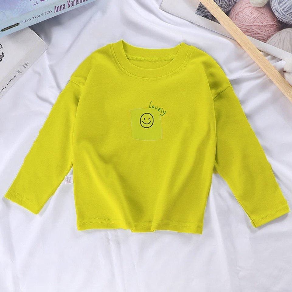 Áo thu đông cho bé gái từ 6-45kg, áo trẻ em dài tay chất cotton LOVELY