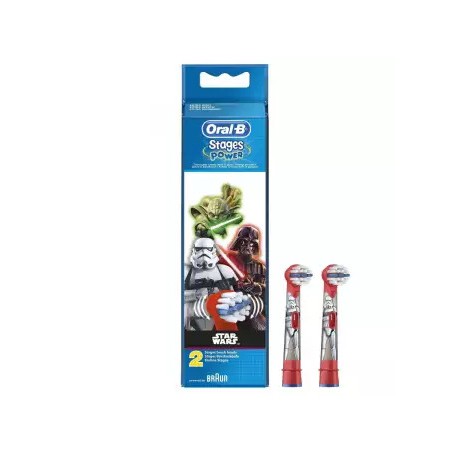 Combo Bàn chải điện OralB Starwar cho bé trai + 2 đầu bàn chải starwar (Giảm 5%)