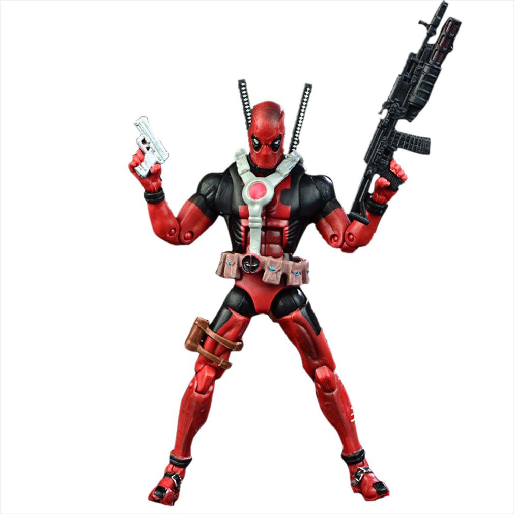 Mới Đồ trang trí Đồ Chơi Nhân Vật Deadpool 6 Inch