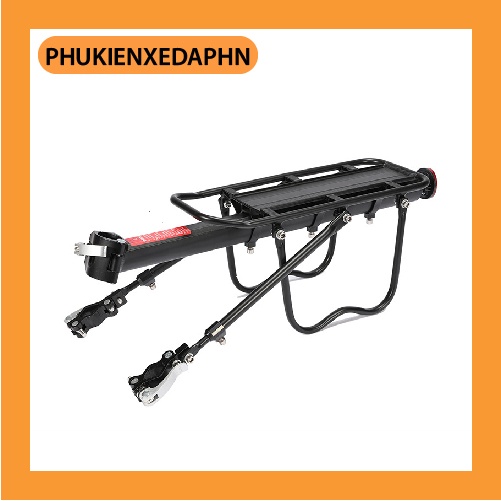Giá đèo hàng giá chở hàng gác baga xe đạp chịu lực 50kg