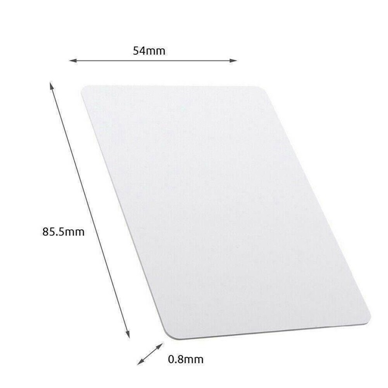 Set 20 Thẻ Trắng Nfc Chống Nước Cho Ntag215 PVC 504bytes