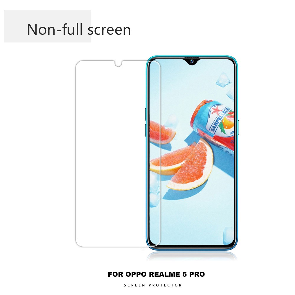 Miếng dán cường lực bảo vệ toàn màn hình cho Realme 5 5i Realme 5 pro Realme X2 Pro Realme XT