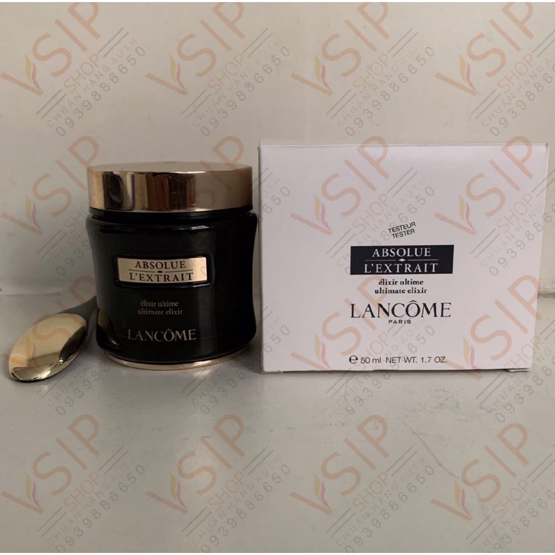 Chính Hãng - Kem dưỡng ngày và đêm cãi lão hoàn đồng, tế bào gốc Lancome Absolue L’extrait Cream 50ml