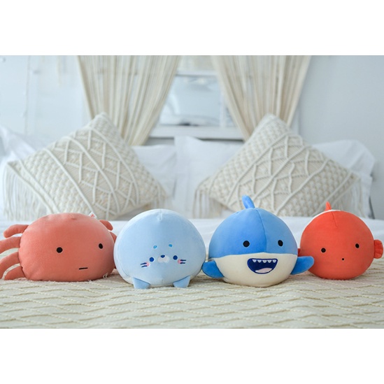 Gấu bông béo cao cấp mềm mịn siêu đáng yêu - Gối ôm, gấu bông | Cá Hề Nemo | Hải Cẩu Xanh