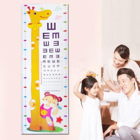 Thước đo chiều cao cho bé, decal dán tường 3d ( tuyển khách sỉ)