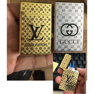 [GIÁ SẬP SÀN] BẬT LỬA ZIPPO MẠ VÀNG KIÊM ĐỒNG HỒ (5071, LM) [SỈ]