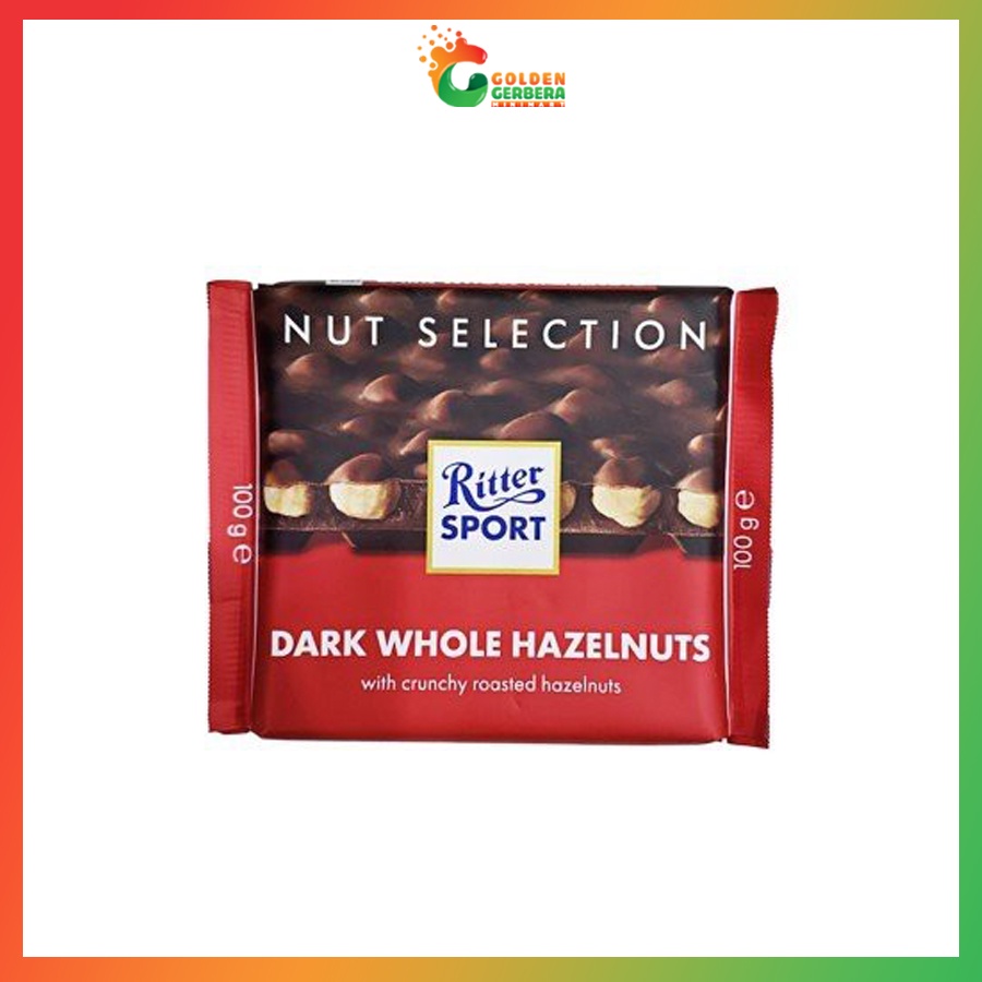 Socola Hạt Dẻ Ritter Sport Whole Hazelnuts Đức 100g Giá Tốt