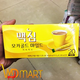 CÀ PHÊ HÒA TAN MAXIM MOCHA GOLD MILD HÀN QUỐC HỘP 20 GÓI Giá tốt