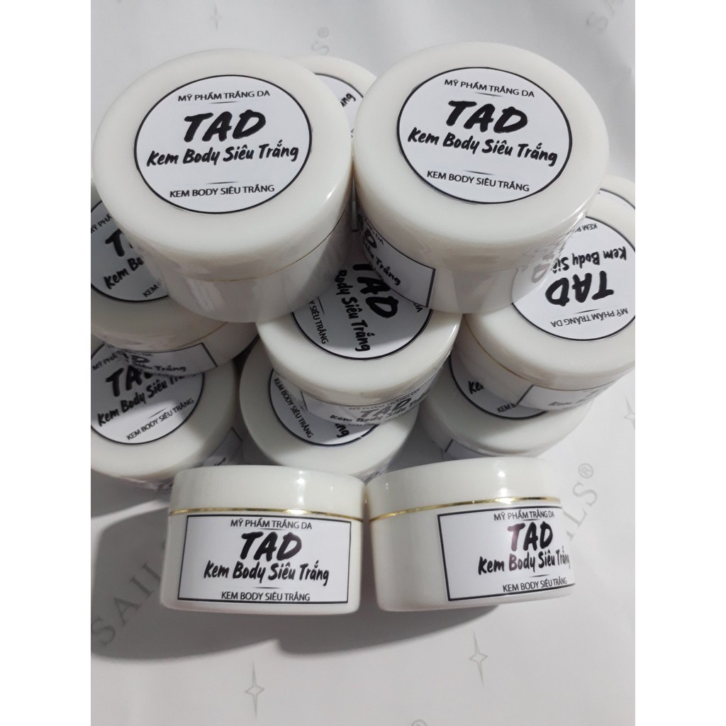 COMBO Kem bong tái tạo da body 100gr  &amp; KEM BODY 200gr handmade tặng kèm tắm trắng hồng sâm100gr hanmade