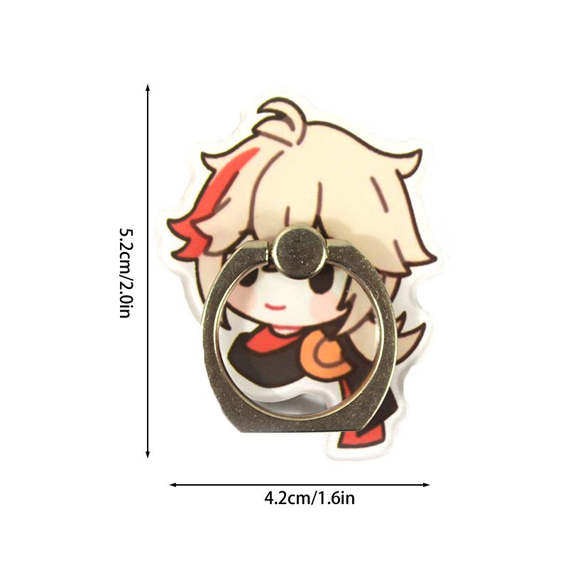 Vòng Nhẫn Gắn Điện Thoại Bằng Acrylic Hình Nhân Vật Game Genshin Impact