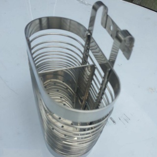 Ống đũa đôi 2 ngăn inox cao cấp 304