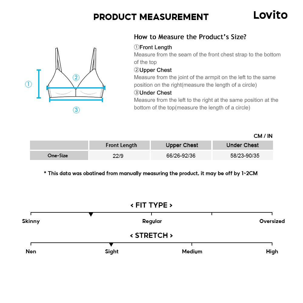 Áo ngực Lovito phối ren đơn giản L00311 (xanh dương/đỏ) | WebRaoVat - webraovat.net.vn