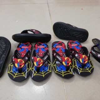 Dép xỏ ngón có hình siêu nhân cho bé nam .size:25-29:30-35