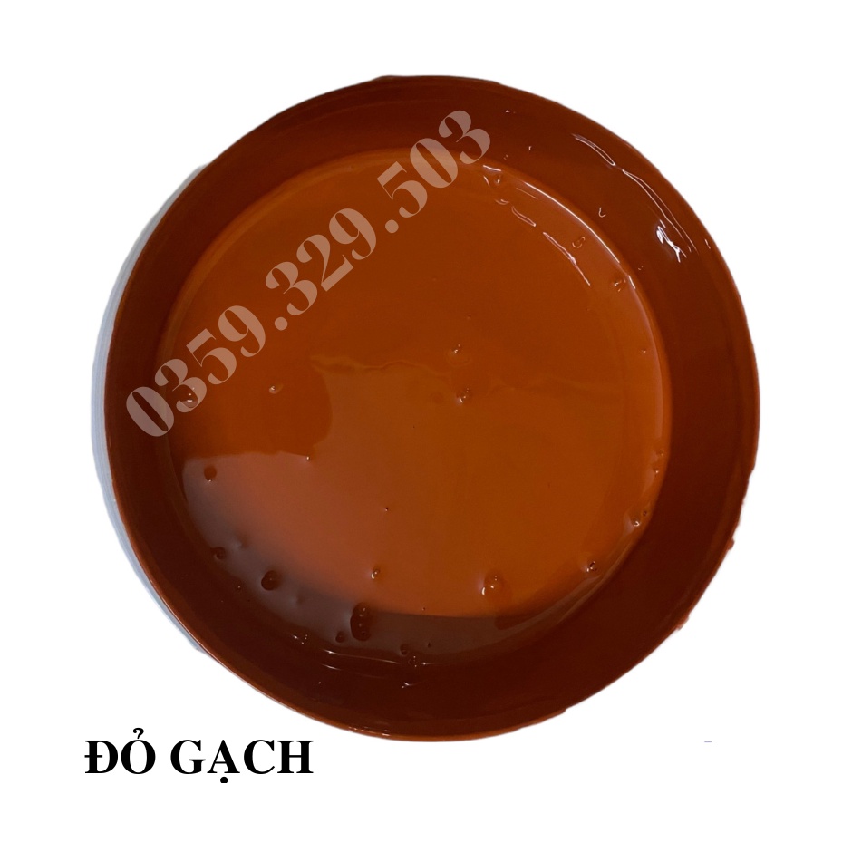 Sơn Màu Đỏ Gạch Ngoại Thất