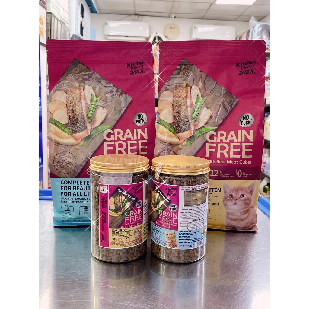 Thức ăn Kitchen Flavor dành riêng cho mèo cưng