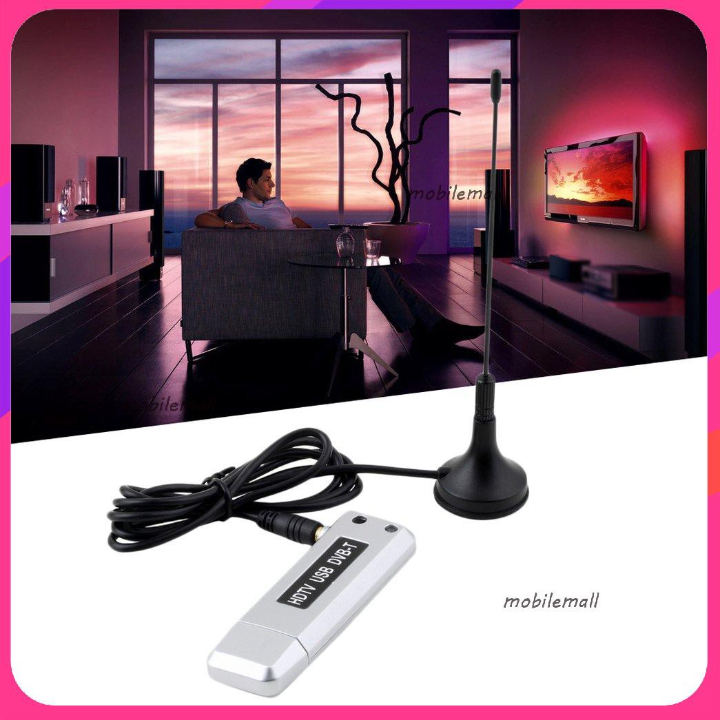 USB 2.0 DVB-T Digital TV Receiver HDTV Tuner  Stick Antenna IR Remote
