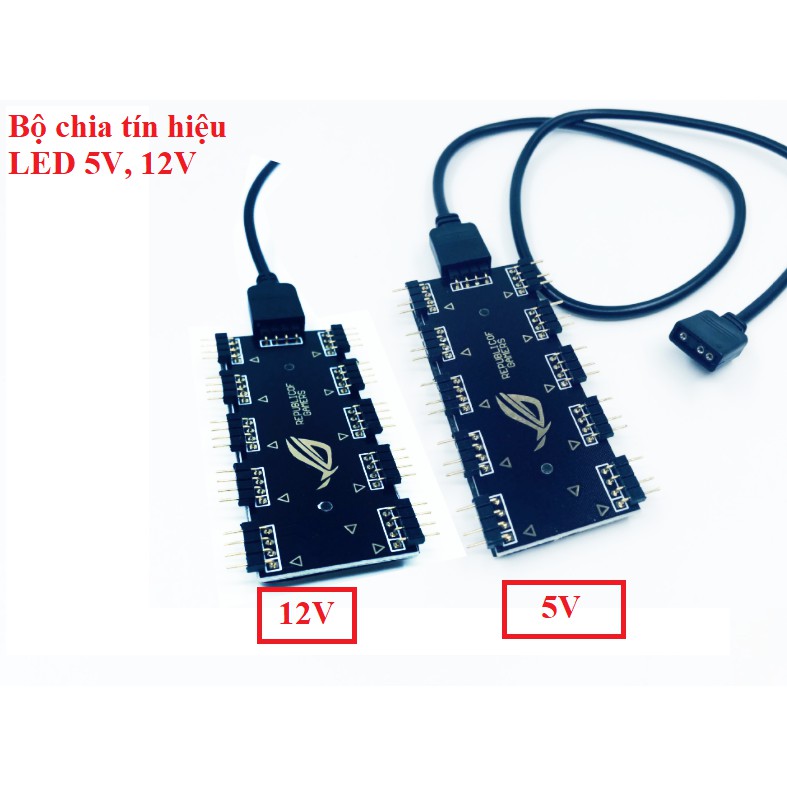 Bộ chia tín hiệu LED ROG RGB 12V, A-RGB 5V