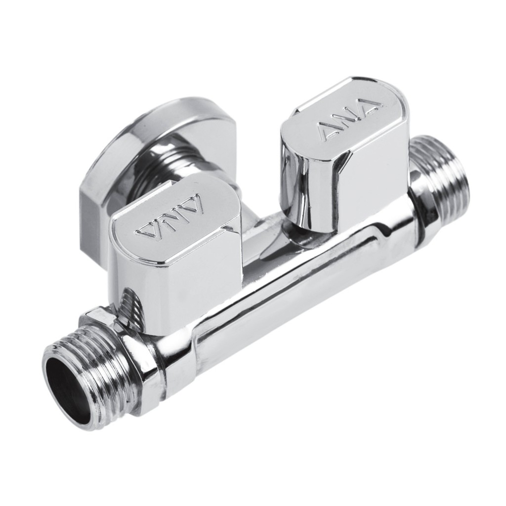 Van nước 3 ngã 21mm 2 khóa riêng biệt chính hãng ANA - Hàng nhập khẩuThái Lan bảo hành 03 năm