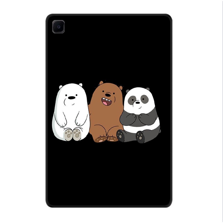 Bao Da Máy Tính Bảng tpu Mềm Họa Tiết Thỏ Cho samsung galaxy tab s6 lite 10.4 2020 p610 / p615 Ốp