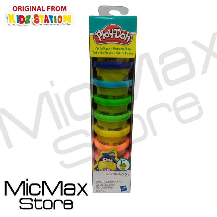 Set 10 Ống Bơm Hơi Nhiều Màu Sắc Dành Cho Trò Chơi Playdoh