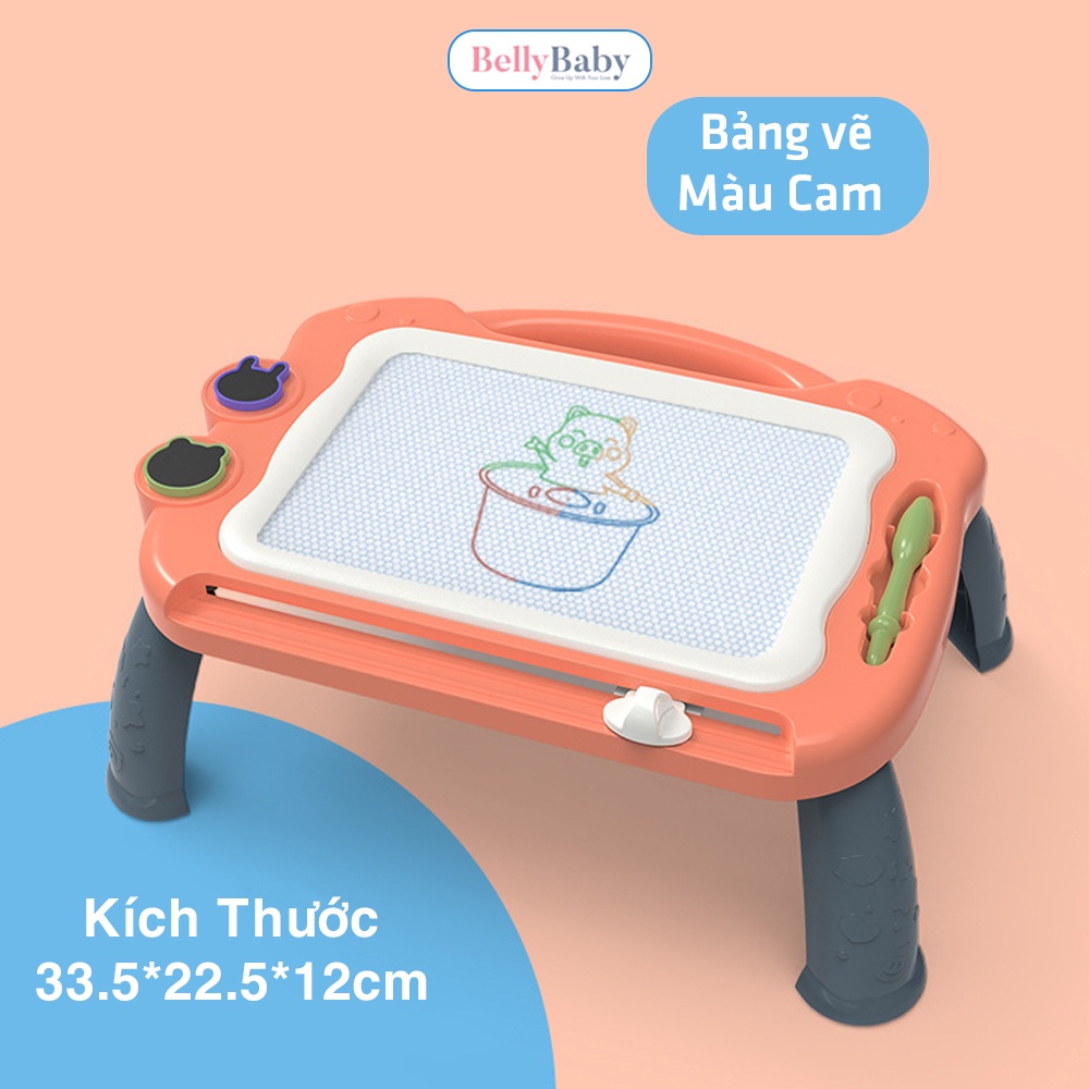 Bảng vẽ từ, bảng vẽ tự xóa thông minh Belly Baby