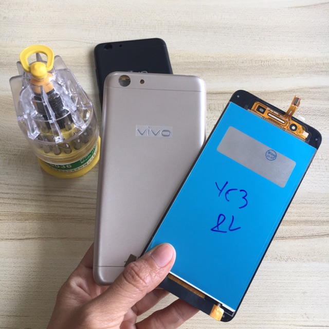 Combo Bộ Vỏ Sườn + Màn Hình Y53 Zin Hàng Cao Cấp (tạng bộ vít đa năng)