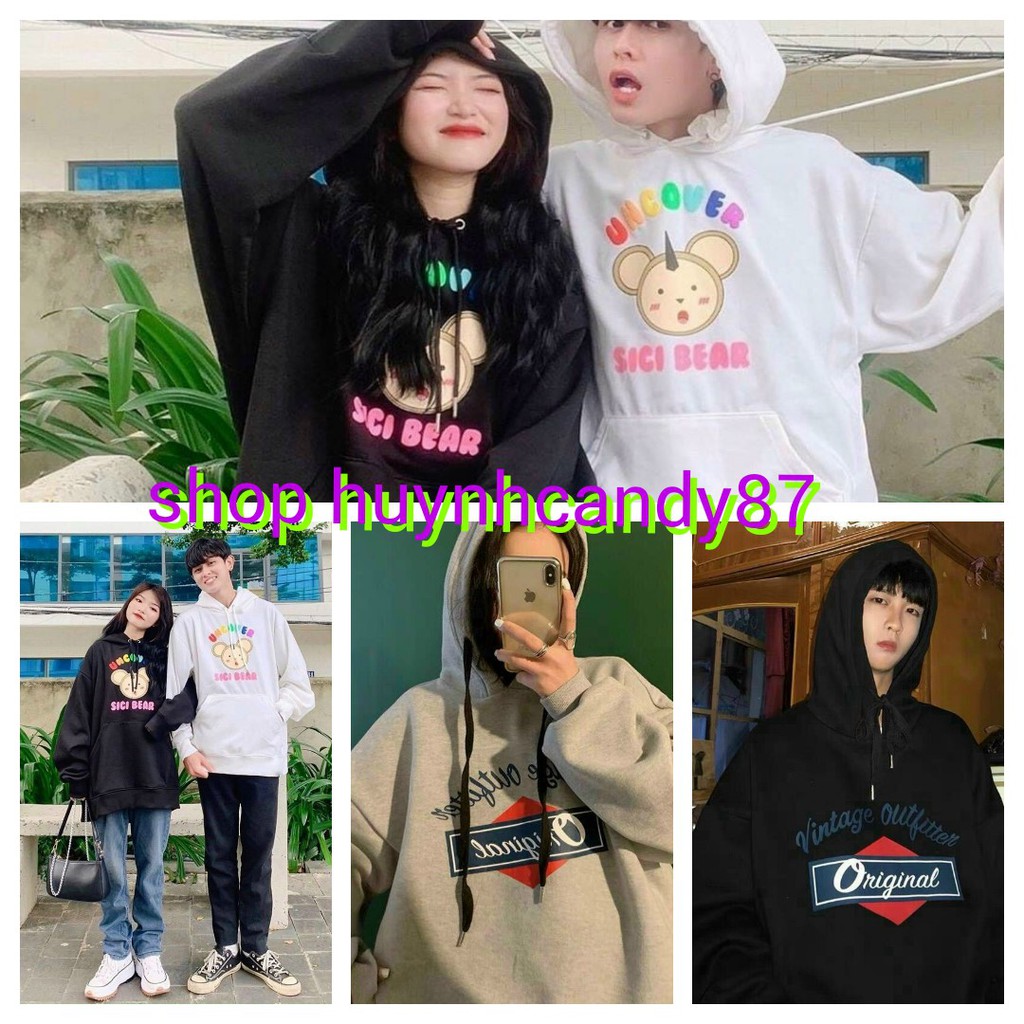 Áo hoodie nam form rộng chuẩn size William kèm video,ảnh thật