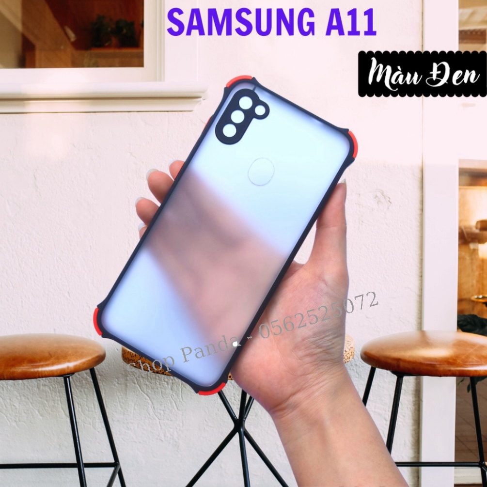 Ốp lưng samsung a02s a11 a12 a30s a31 a32 a50 a50s a51 a52 a52s a71 a72 m12 m51 chống sốc nhám dẻo - bảo vệ camera