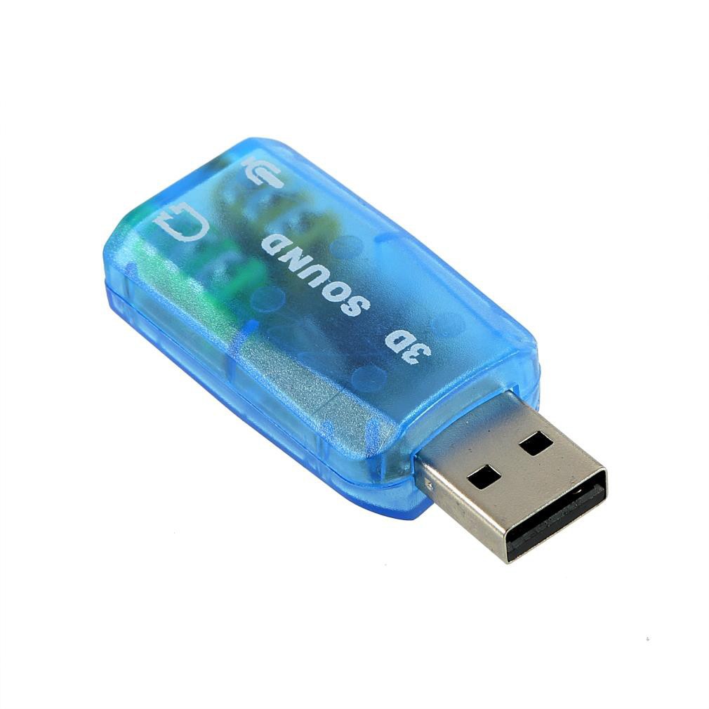 USB 3d SOUND 5.1 sang loa và míc cho Androi tv, máy tính 5.0 - USB ra loa mic