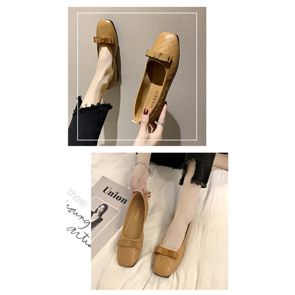 Giày Búp Bê Mũi Vuông Thời Trang Cho Nữ Size Lớn 41-43 | BigBuy360 - bigbuy360.vn