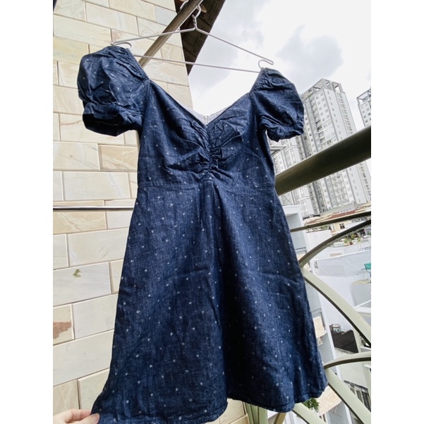 Váy/ Đầm Kido xanh