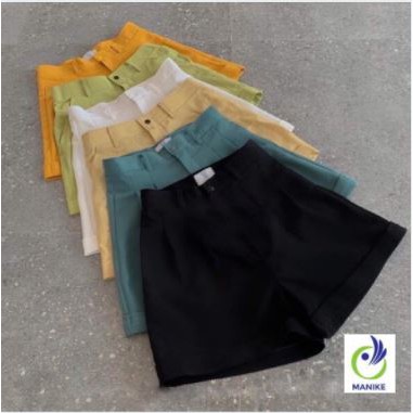 Quần Short Nữ Gập Gấu Hàng Cao Cấp